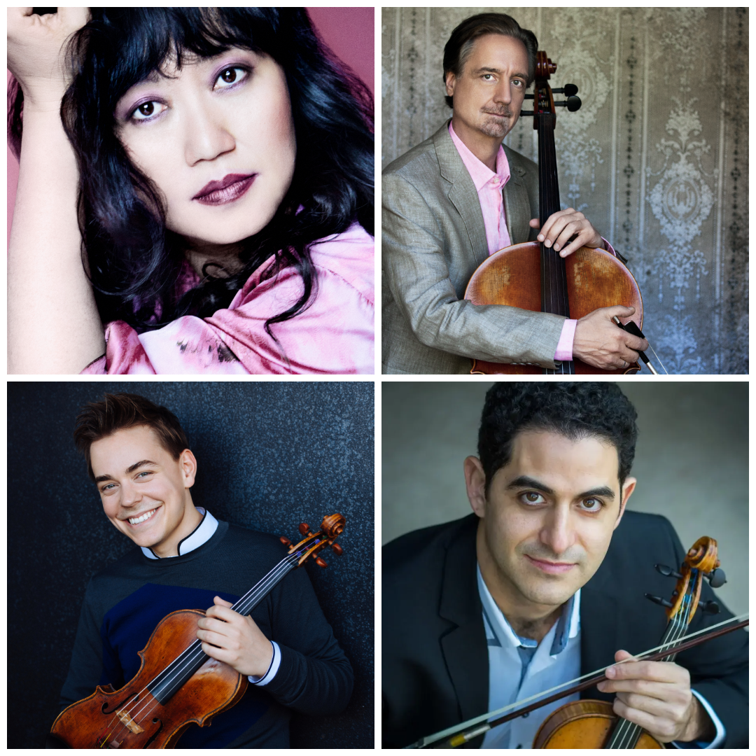 Wu Han, piano; Arnaud Sussman, violin; Matthew Lipman, viola, David Finckel, cello