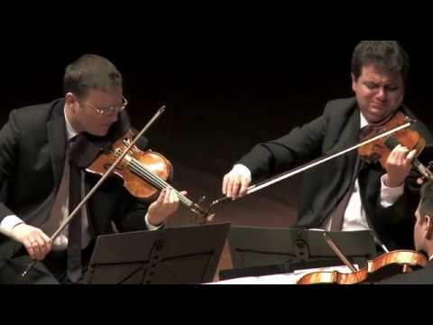 The Jerusalem Quartet performing at the Chamber Music Society of Lincoln Center