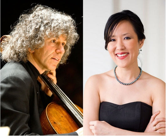 British cellist Steven Isserlis and Canadian pianist Connie Shih