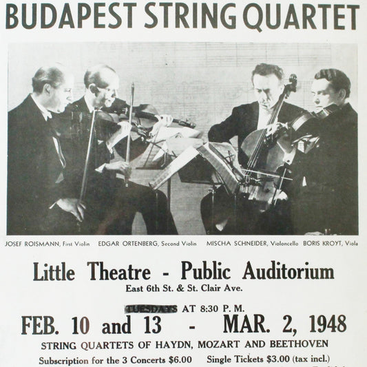 CCMS Celebrates 75th Anniversary with Jerusalem Quartet and Shostakovich