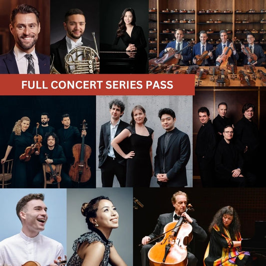 Full Concert Series 2026-2027 Season Passes