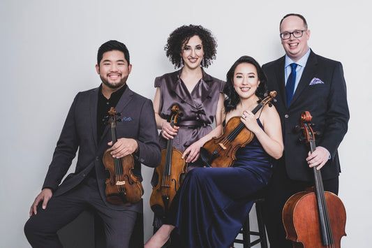 Verona Quartet playing for Cleveland Chamber Music Society in Ohio
